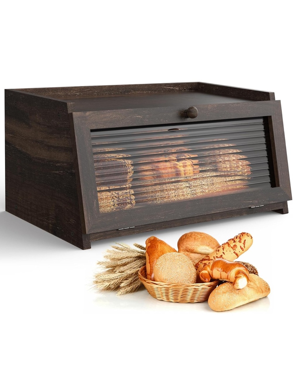 Wooden Bread Box